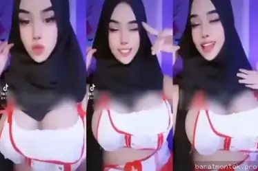 Cewek Imut Cosplay Perawat Seksi Pamer Tubuh WOT